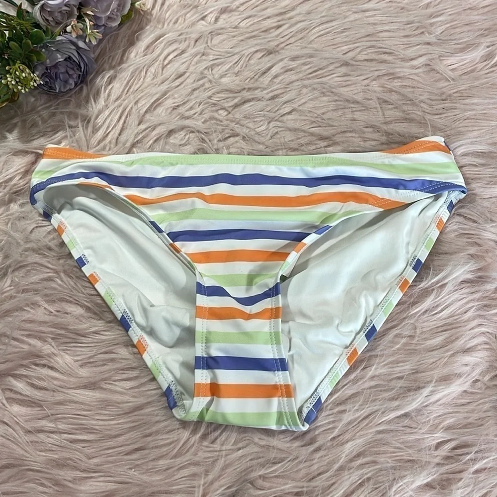 NWT Andie Nautical Pastel Springtime Swim Bikini Bottoms